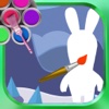 Kids Coloring Rabbids Invasion Cartoons Edition