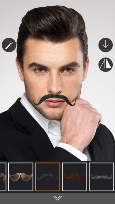 Screenshot #3 pour Hipster Camera - Mustache Photo Booth