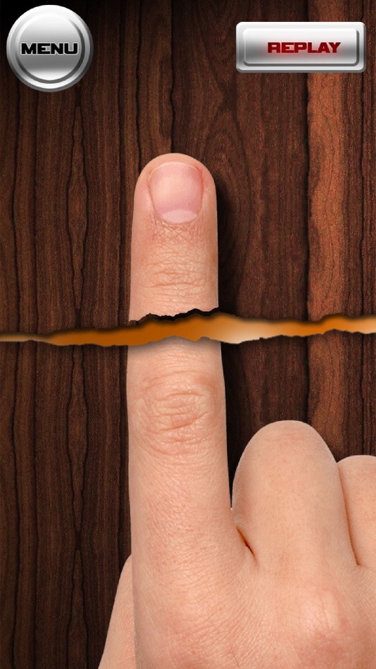 #3. Laser Cut Fingers Prank (iOS) بواسطة: Stepan Ivanov