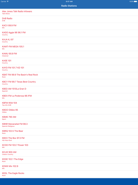 Screenshot #4 pour Texas Online Radio Music Streaming FM
