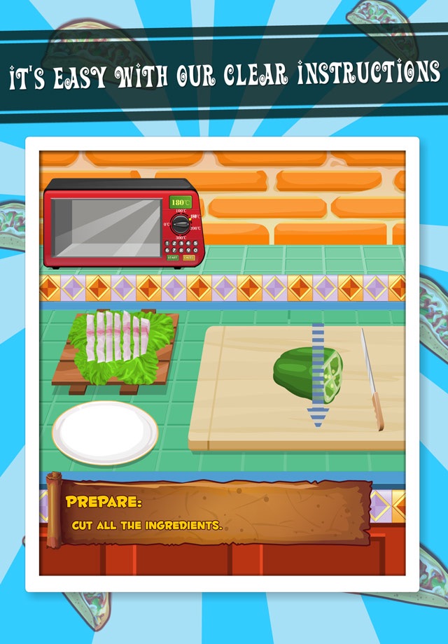 Tessa’s Taco’s – learn how to bake your taco’s in this cooking game for kids screenshot 2