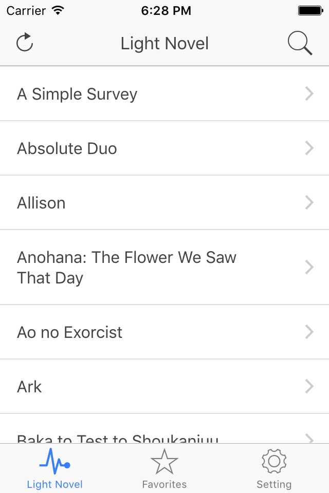 iPhone screenshot
