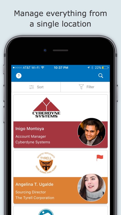 namecard - The new age of contact exchange screenshot-3