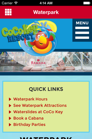 Ramada CoCo Key Water Resort screenshot 4