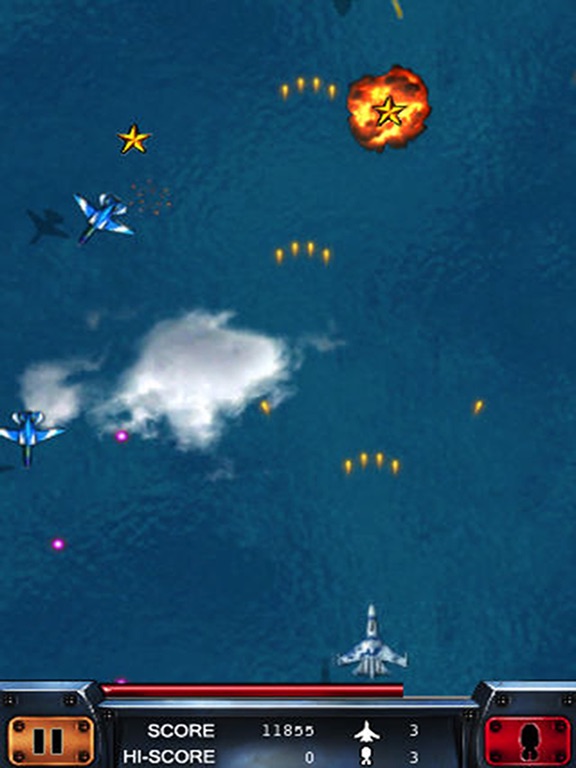 Screenshot #4 pour Air Fighter - jeu d'avion!