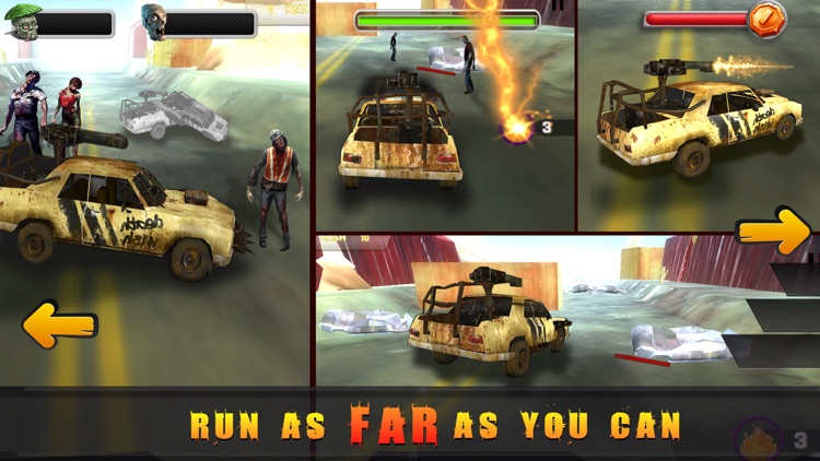 Deadly Moto Killing Zombies on Death Road - Can You Escape from Walking Dead Zombies ? screenshot-4