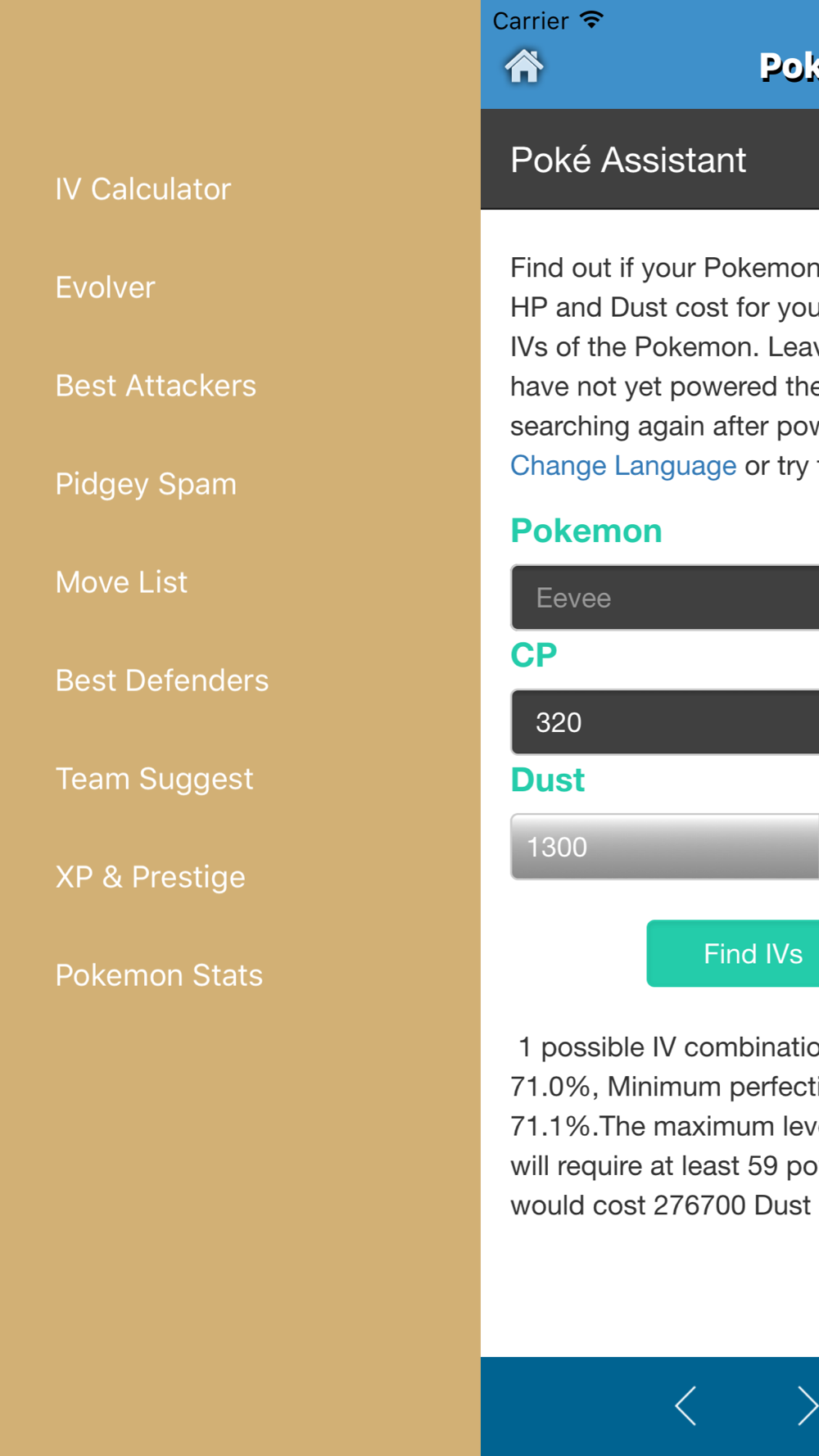 Poke Assistant For Pokemon Go Cp Iv Calculator Best Attacker Evolver App Free Download App For Iphone Steprimo Com Poke Assistant For Pokemon Go Cp Iv Calculator Best Attacker Evolver App Free Download App For Iphone Steprimo Com