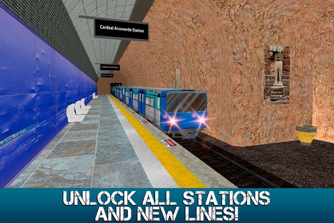 Rio Subway Train Driver Simulator 3D Full screenshot 3