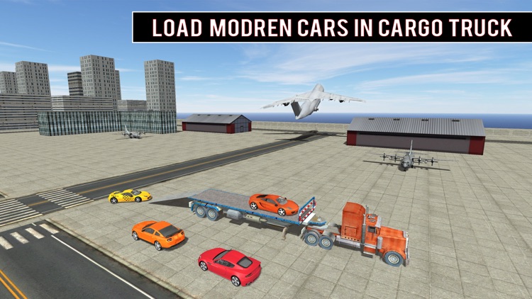 Modern Car Transporter plane