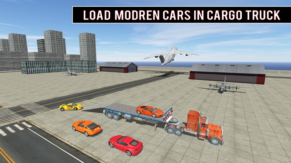 #2. Modern Car Transporter plane (iOS) 由: Amjad Islam