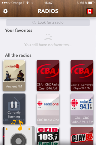 Canadian Radio - access all Radios in Canada FREE! - náhled
