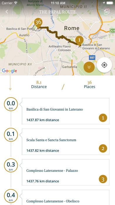 Jubilee Routes Iubitinera - The Official App Screenshot