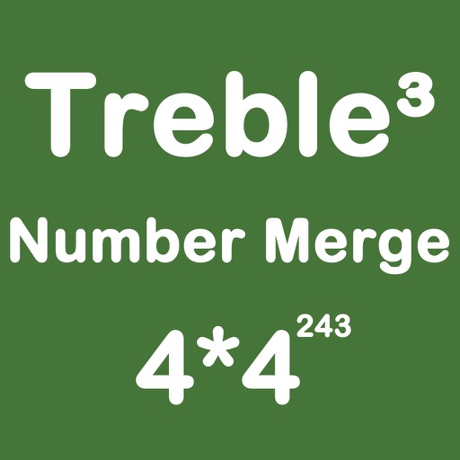 Number Merge Treble 4X4 - Sliding Number Block And Playing The Piano icon