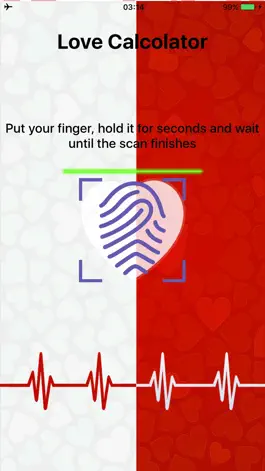 Game screenshot Love Calculator FingerPrint-PRANK apk