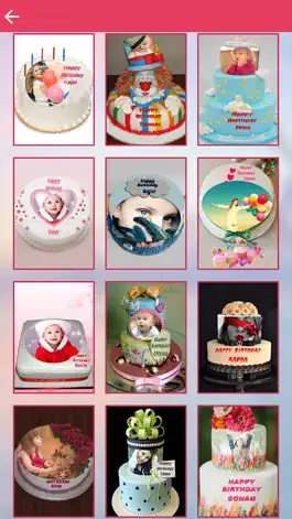 Game screenshot Name and Photo on Birthday Cake hack