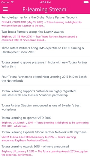 E-learning Stream'