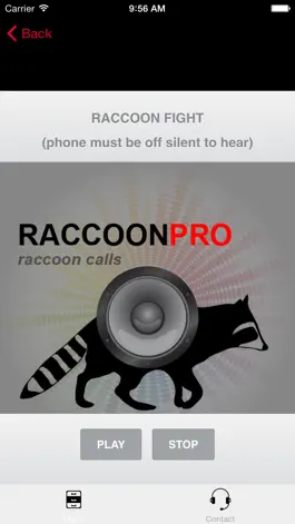 Game screenshot Raccoon Calls - Raccoon Hunting - Raccoon Sounds apk