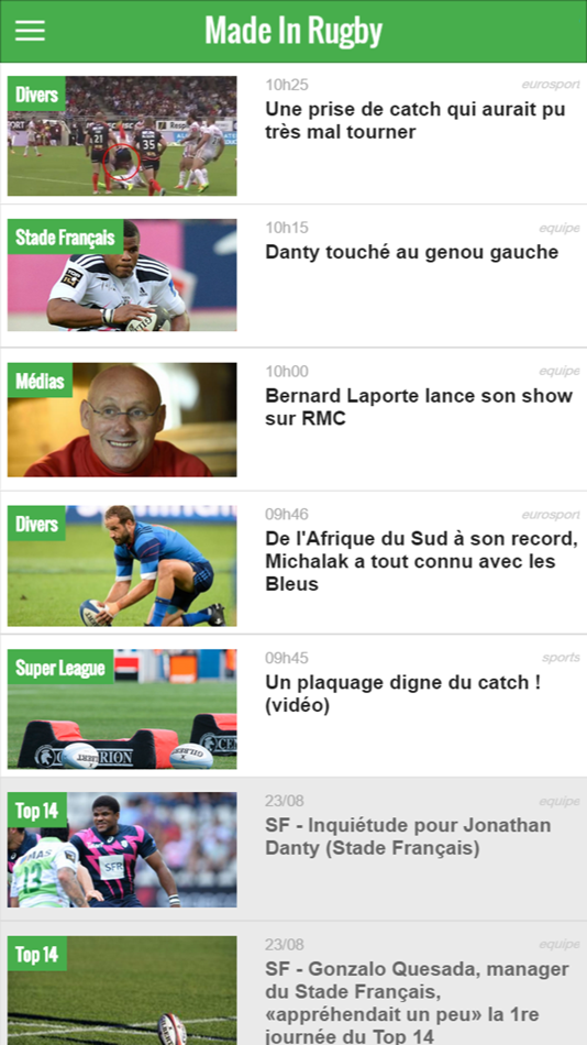 Rugby infos - 1.0.0 - (iOS)