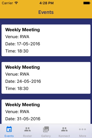 Rotary Chikmagalur screenshot 4