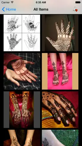 Game screenshot Amazing Mehndi Designs apk