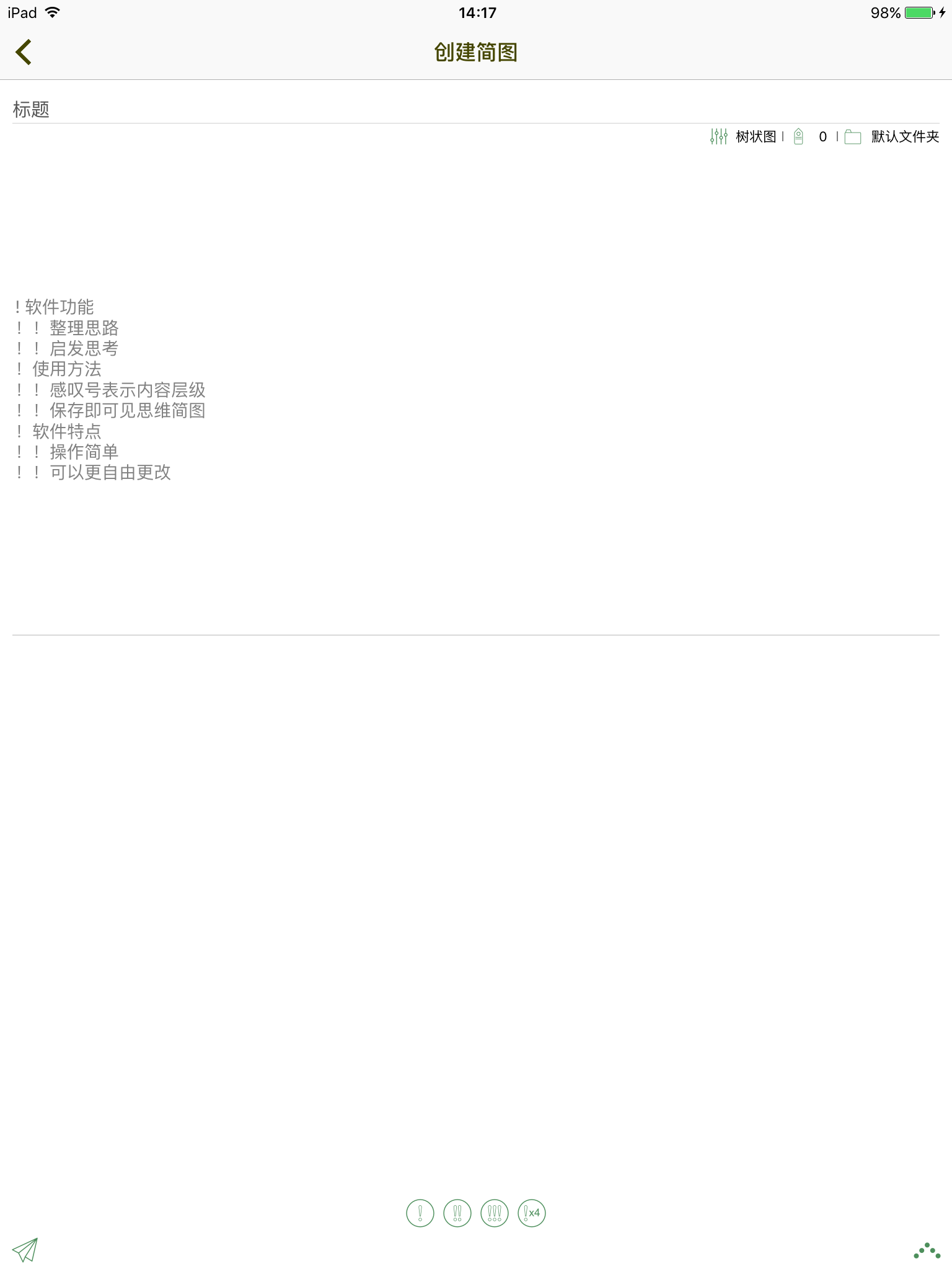 思维简图 - 轻量级思维导图
