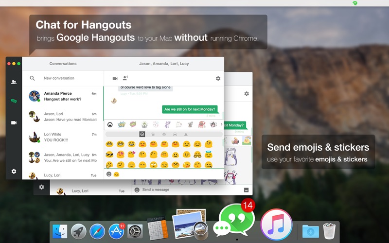 Screenshot #2 for Chat for Hangouts - Message & Video Call