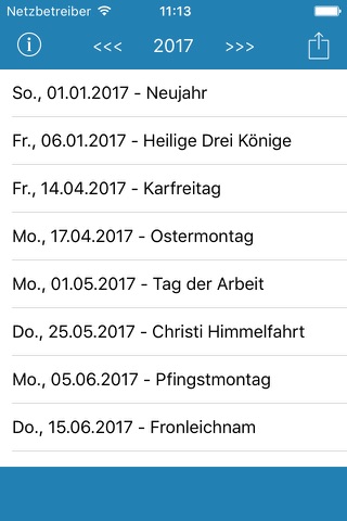 Feiertag Kalender Bayern Pro screenshot 4