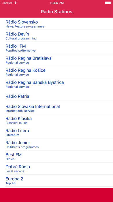 How to cancel & delete Radio Slovakia FM - Streaming and listen to live Slovak online music and Slovensko news show from iphone & ipad 1