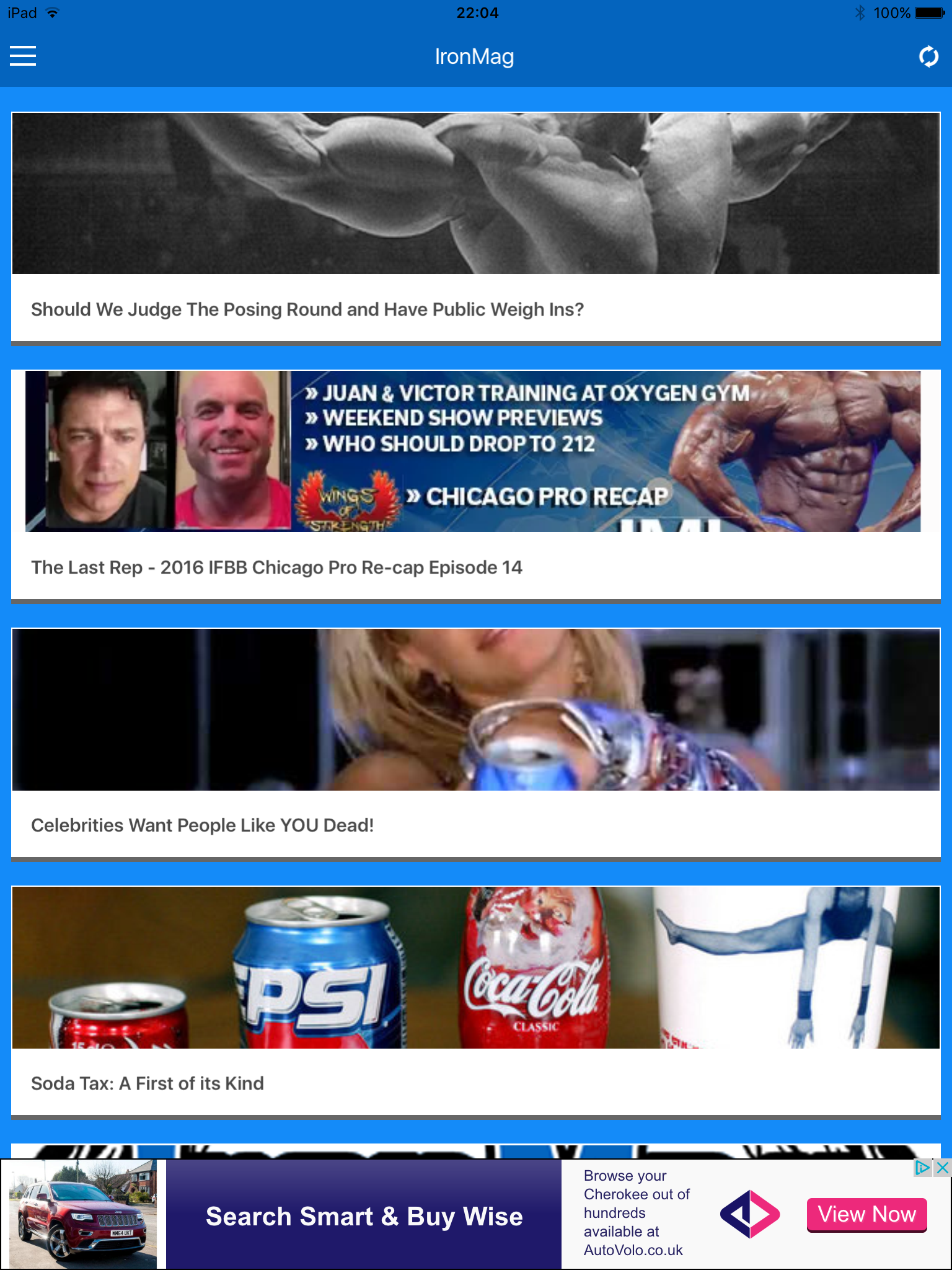 Iron Magazine Bodybuilding & Fitness