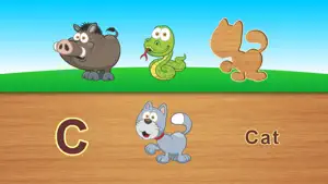 Smart puzzles for kids learning to read - toddlers educational games and children's preschool screenshot #2 for iPhone