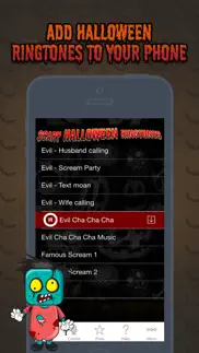 halloween ringtones - scary sounds for your iphone iphone screenshot 1