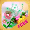 Flower Stickers-photo frame free make wonderful flower world