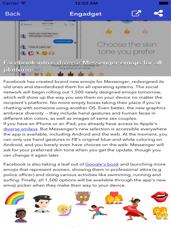 Screenshot #6 pour NewsFeed -Personal  RSS News Feed Reader And NewsPaper App