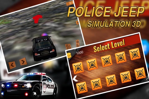 Police Jeep 3D Simulation screenshot 3