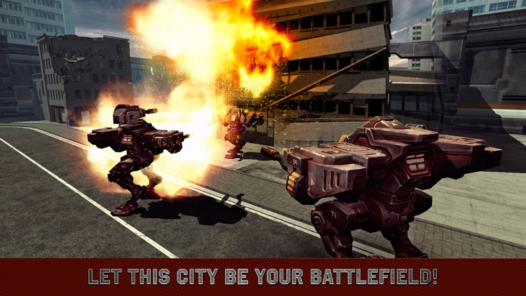City Mech Battlefield 3D Full