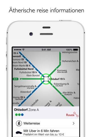 Hamburg Metro - Map & Route screenshot 2