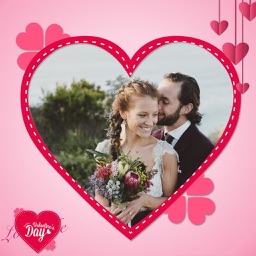 Valentine's Day Photo Frame - Romantic Picture Frames & Photo Editor