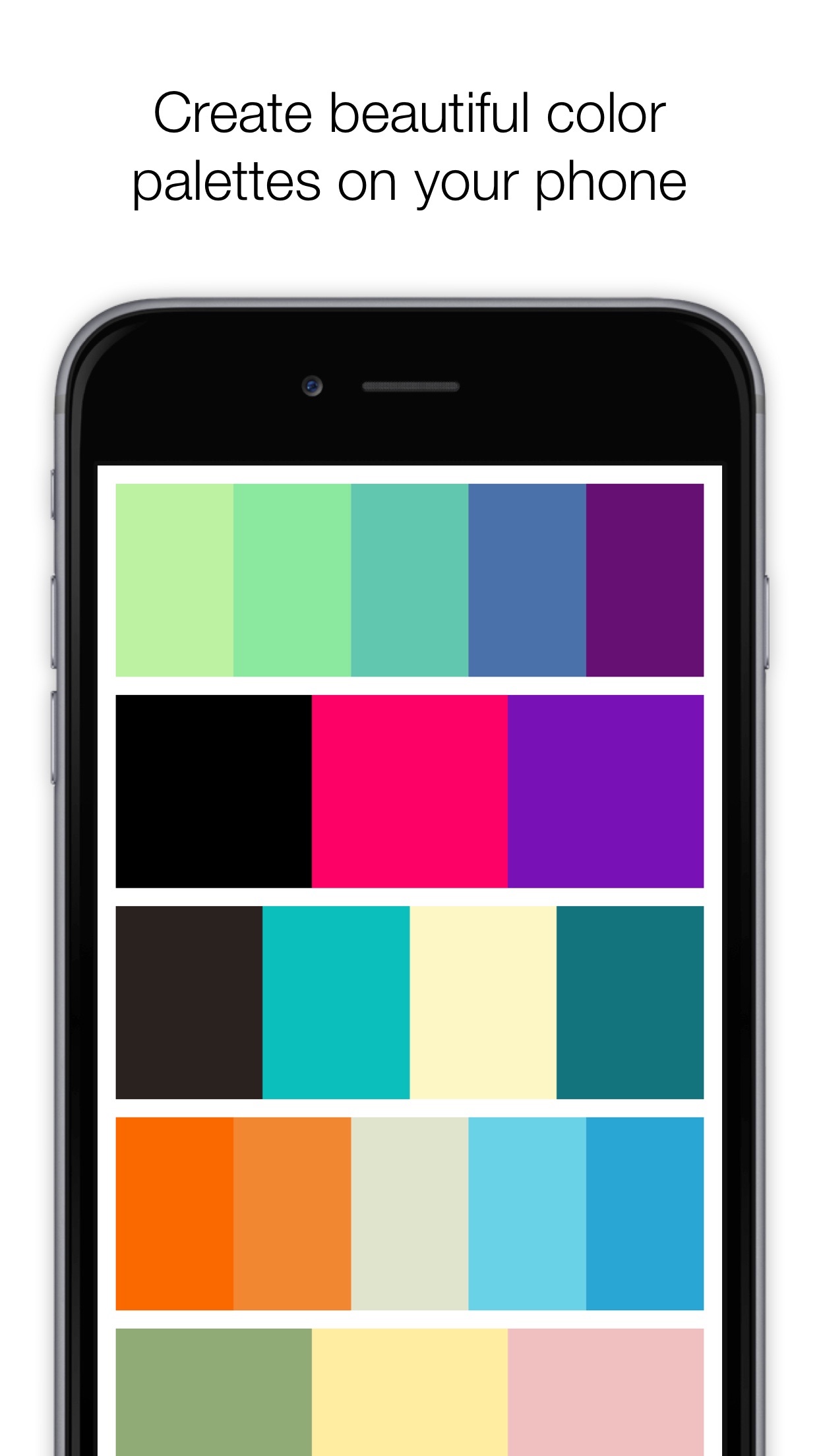 Screenshot do app Colordot by Hailpixel - A color picker for humans