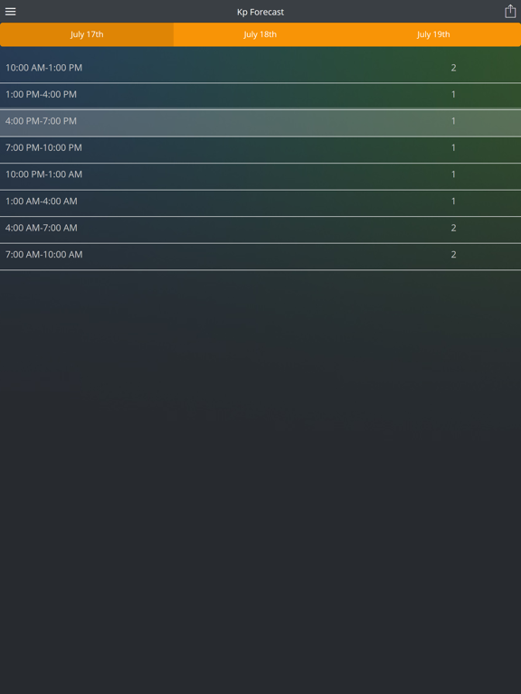 Auroras.live Free iPad screenshot 4 - Photo & Video app
