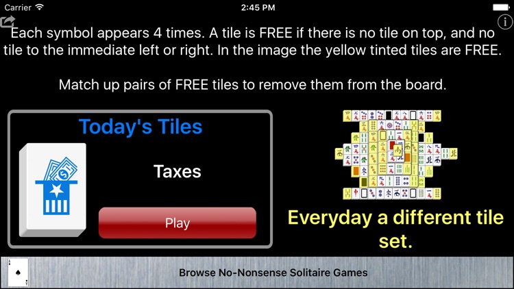 Mahjong du Jour screenshot-4