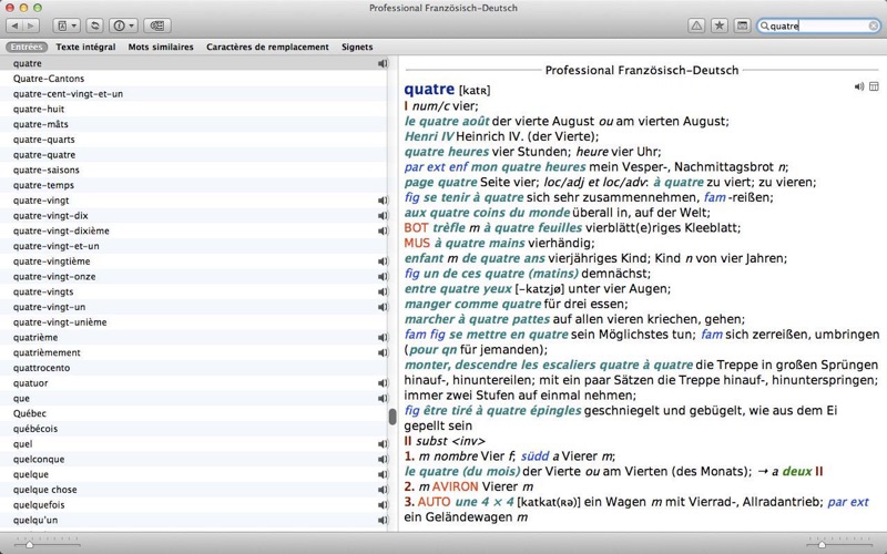 Screenshot #2 pour Dictionnaires de Langenscheidt