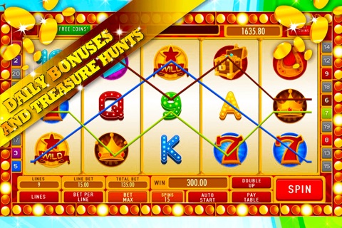 Evergreen Slot Machine: Earn free wheel spins and daily bonuses in a wild forest paradise screenshot 3