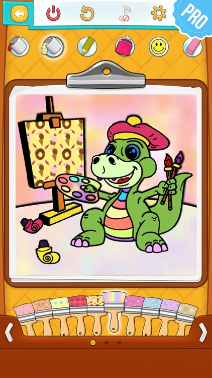 Dinosaur Coloring Pages PRO: Animal Coloring Book for Kids