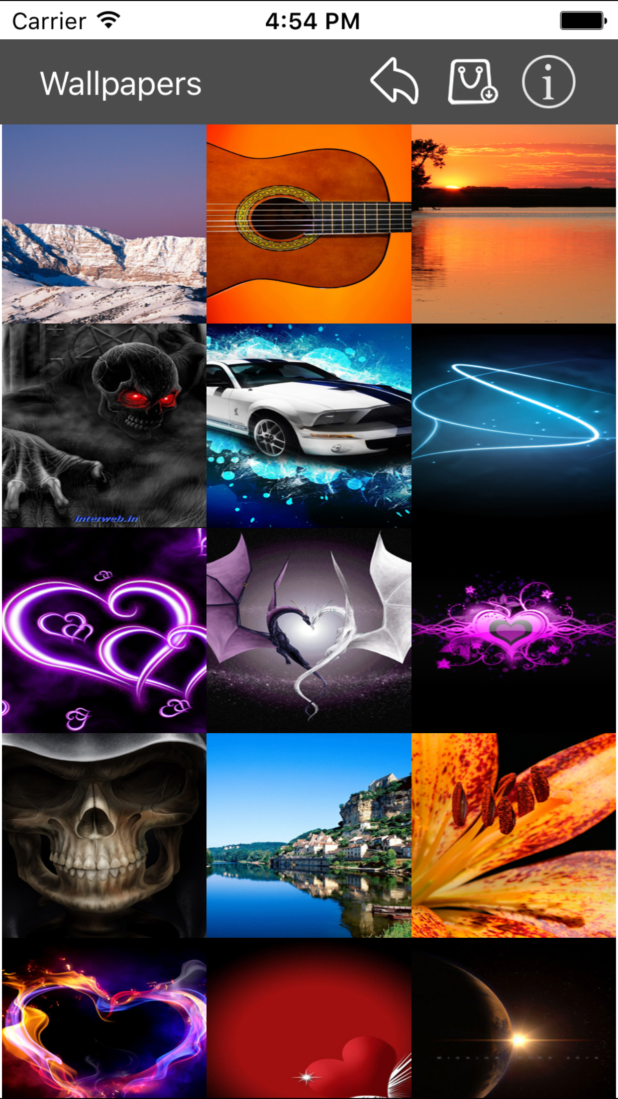 Wallpapers Collection Premium screenshot 4