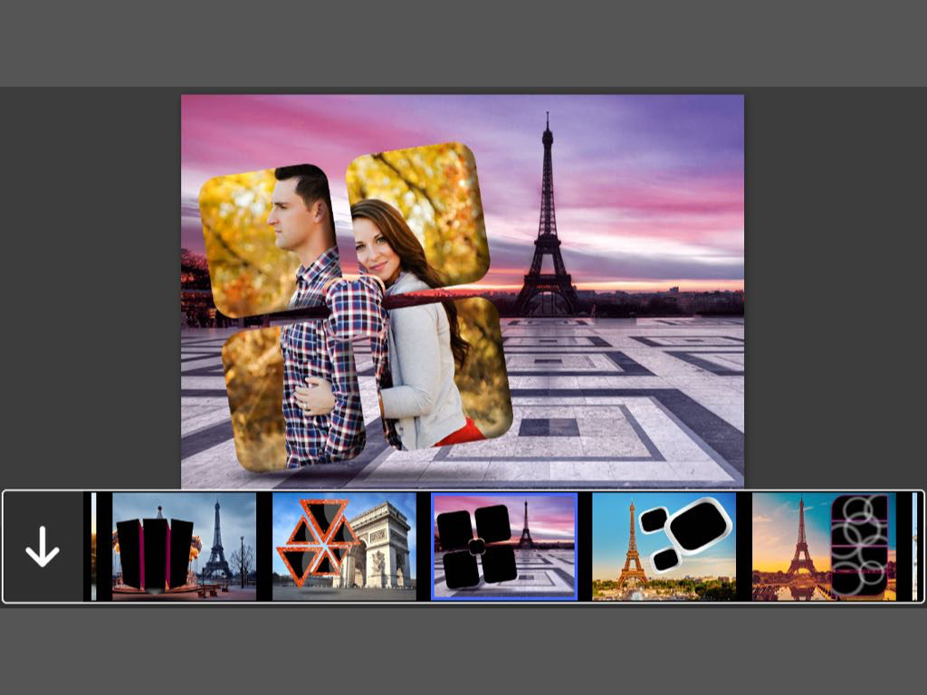 3D Paris Photo Frame - Amazing Picture Frames & Photo Editor