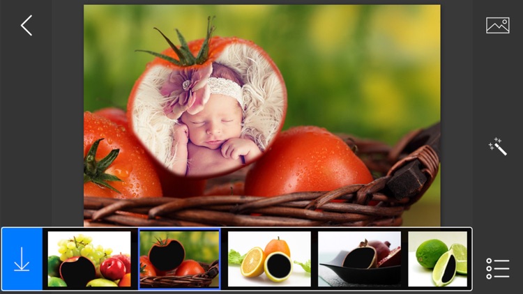 Fruit Photo Frames - make eligant and awesome photo using new photo frames