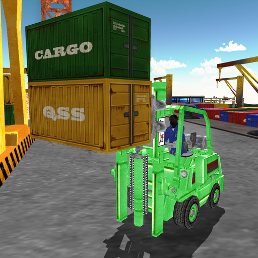 Forklift Cargo Crane Challenge 3D - Extreme Cargo Forklift Challenge 3D Icon