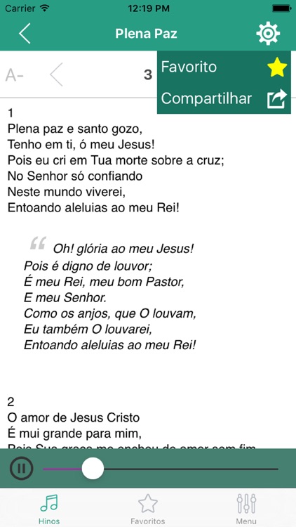 Harpa Cristã Digital screenshot-3