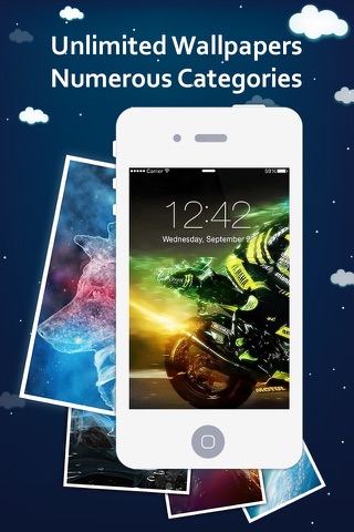 Live Glow Wallpapers & Backgrounds for Live Photos, Radiant lights, Fire Arts Images & Lock Screen Themes screenshot 3