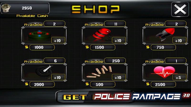 Police Rampage 3D Free ( Car Racing & Shooting Game ) screenshot 5